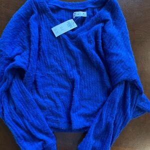 NWT Hollister Blue Sweater